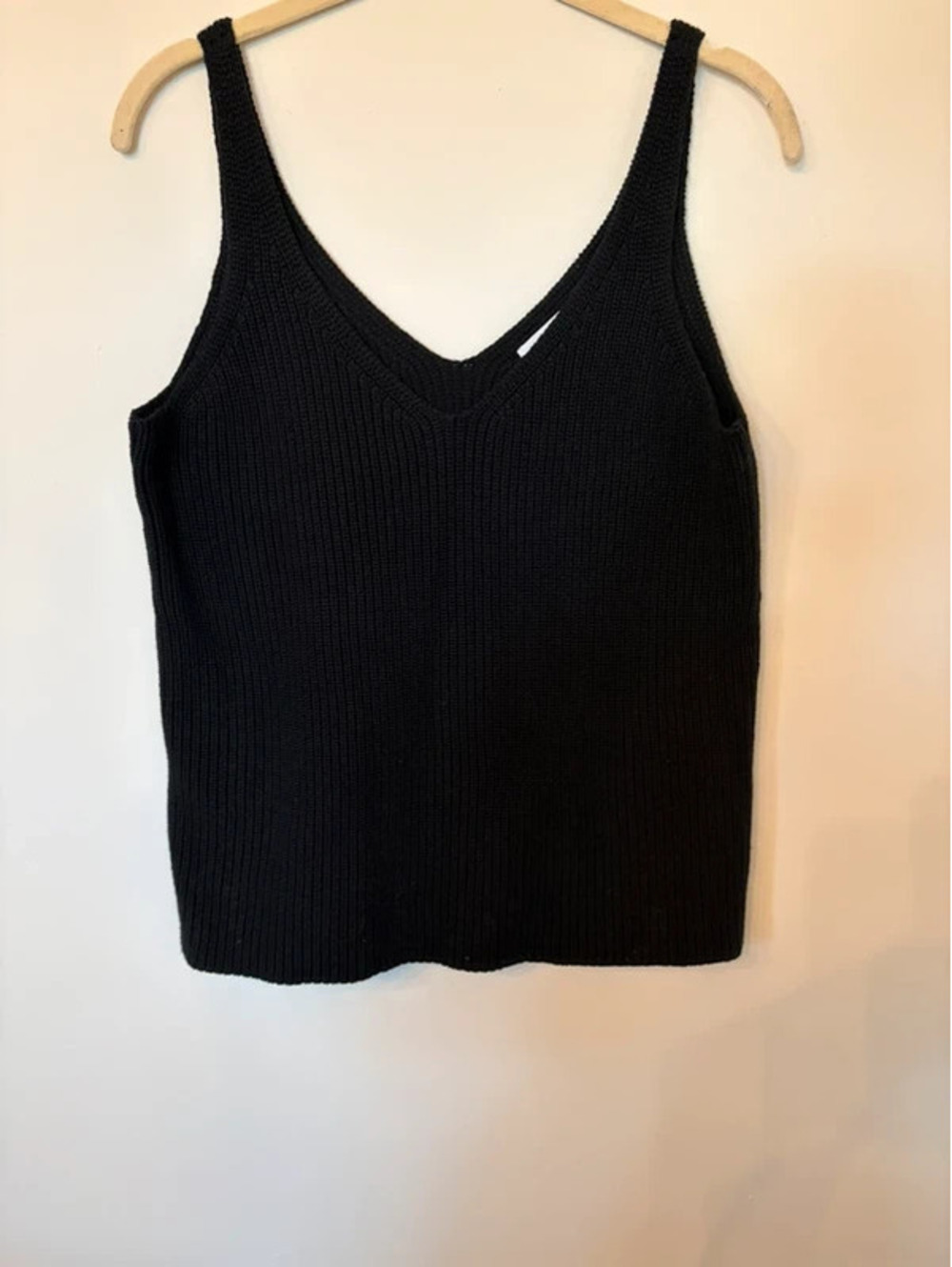 Cozy Knit Sweater Tank Top S
